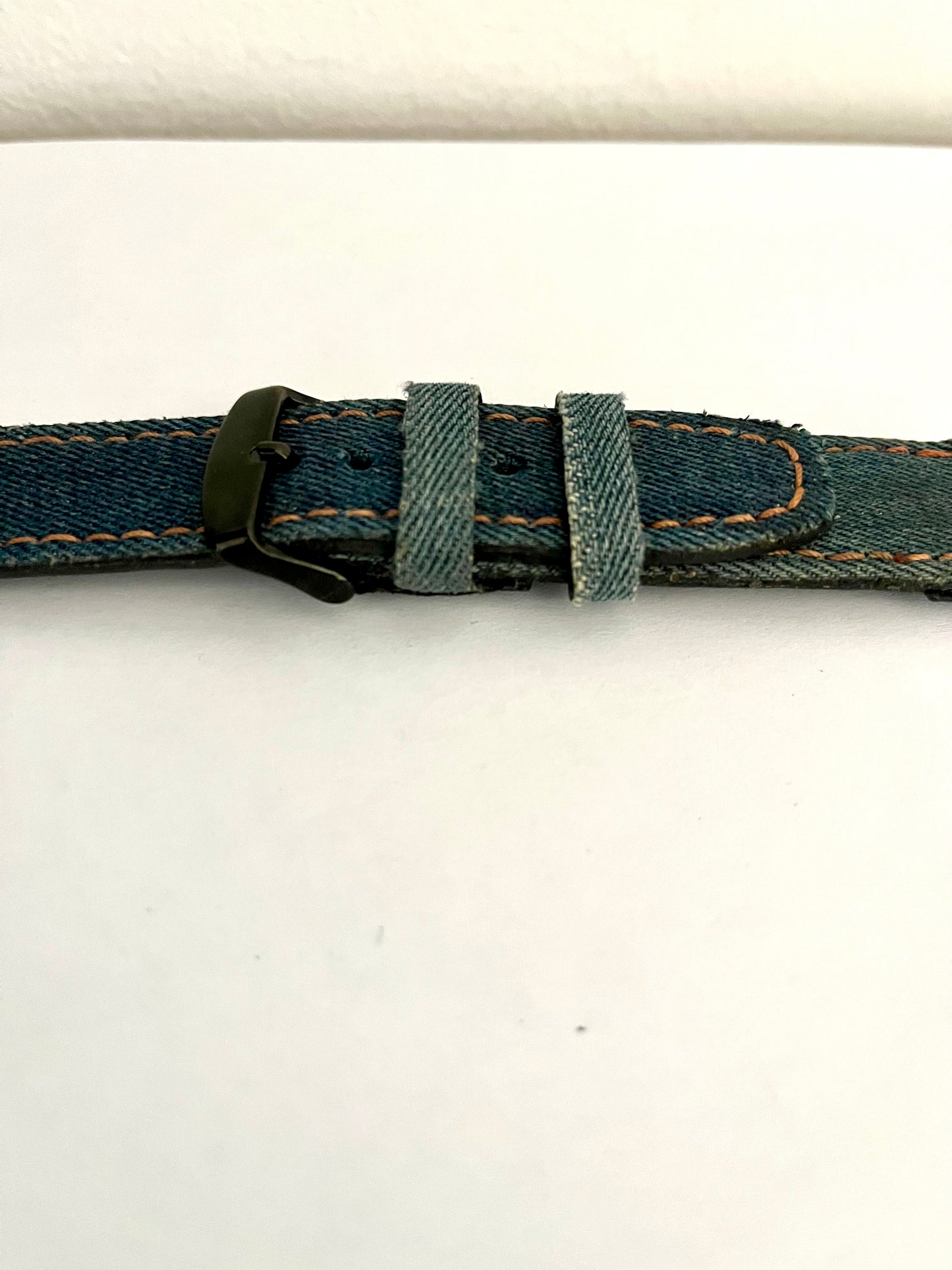 vista unito con fibbia chiusa Cinturino CLASSIC in Jeans con interno in pelle