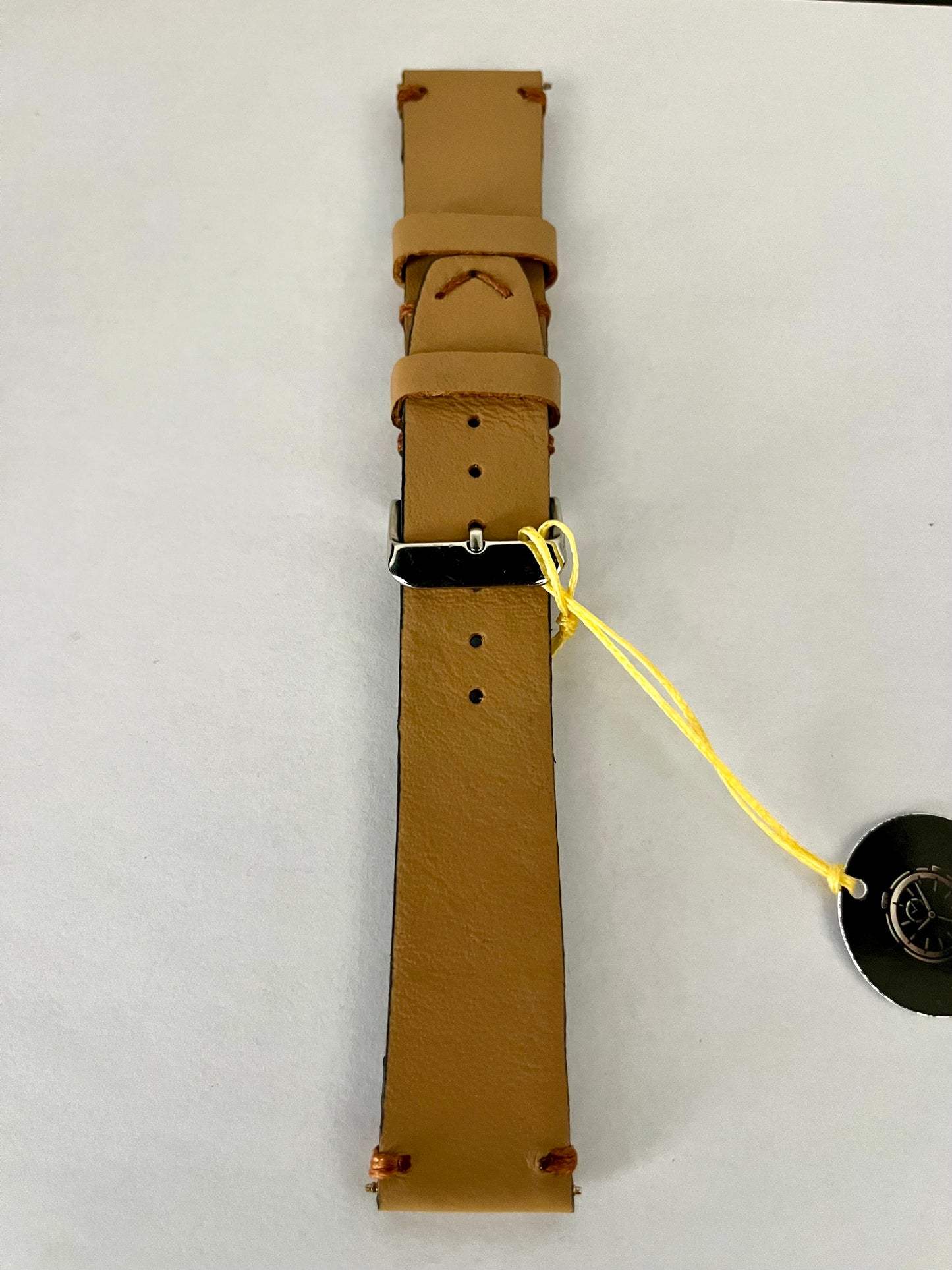 vista da unito Cinturino MINIMAL per Apple Watch in pelle beige
