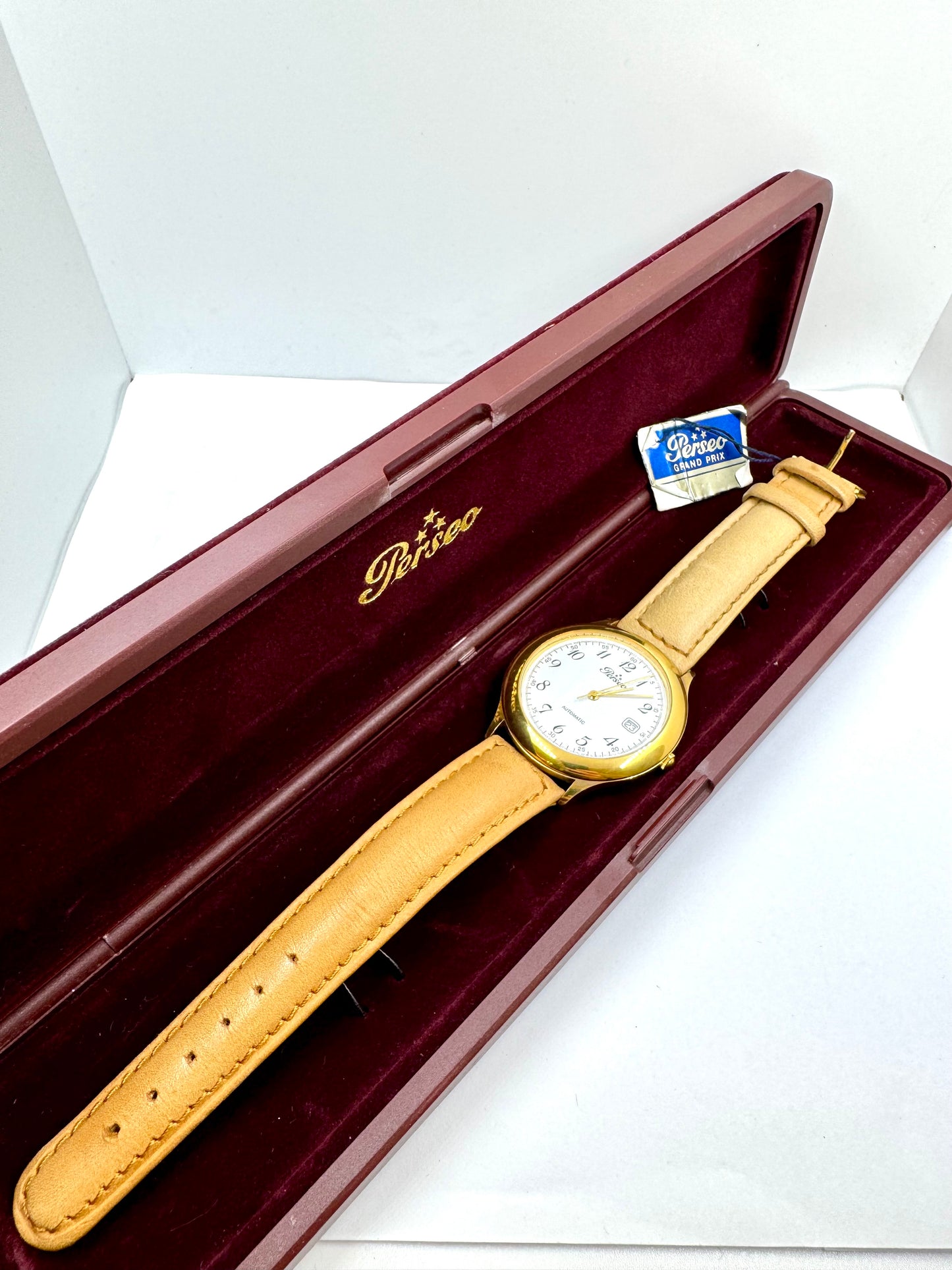 Perseo Grand Prix 80010 Automatic – Eleganza Vintage in Condizioni NOS