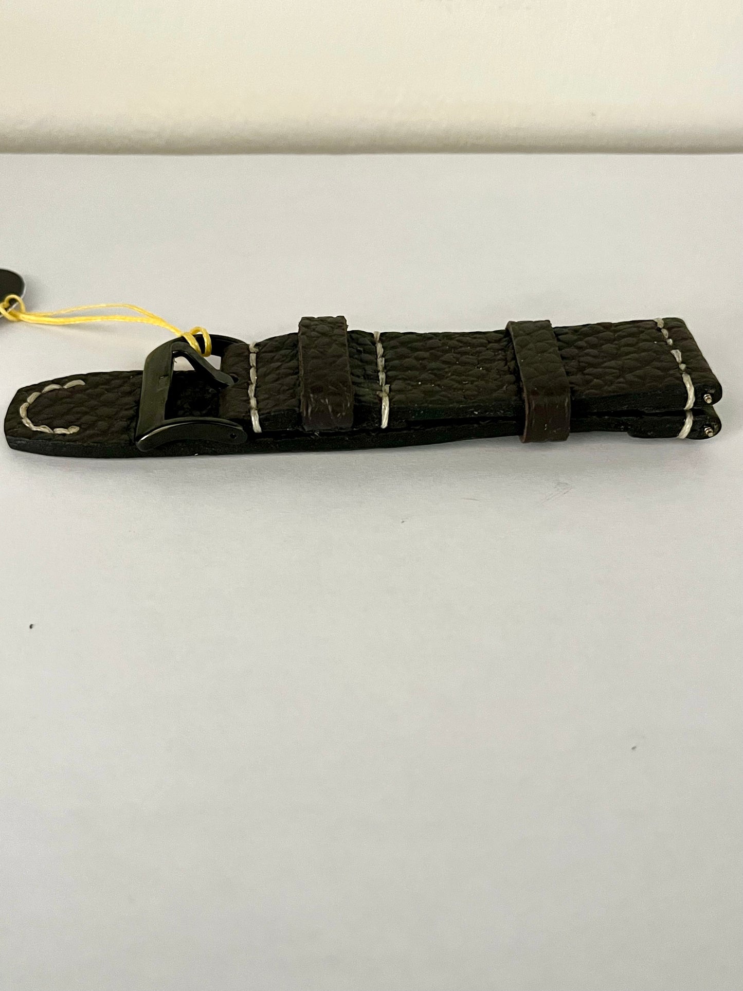 vista compatta Cinturino per Apple Watch CASUAL in pelle marrone