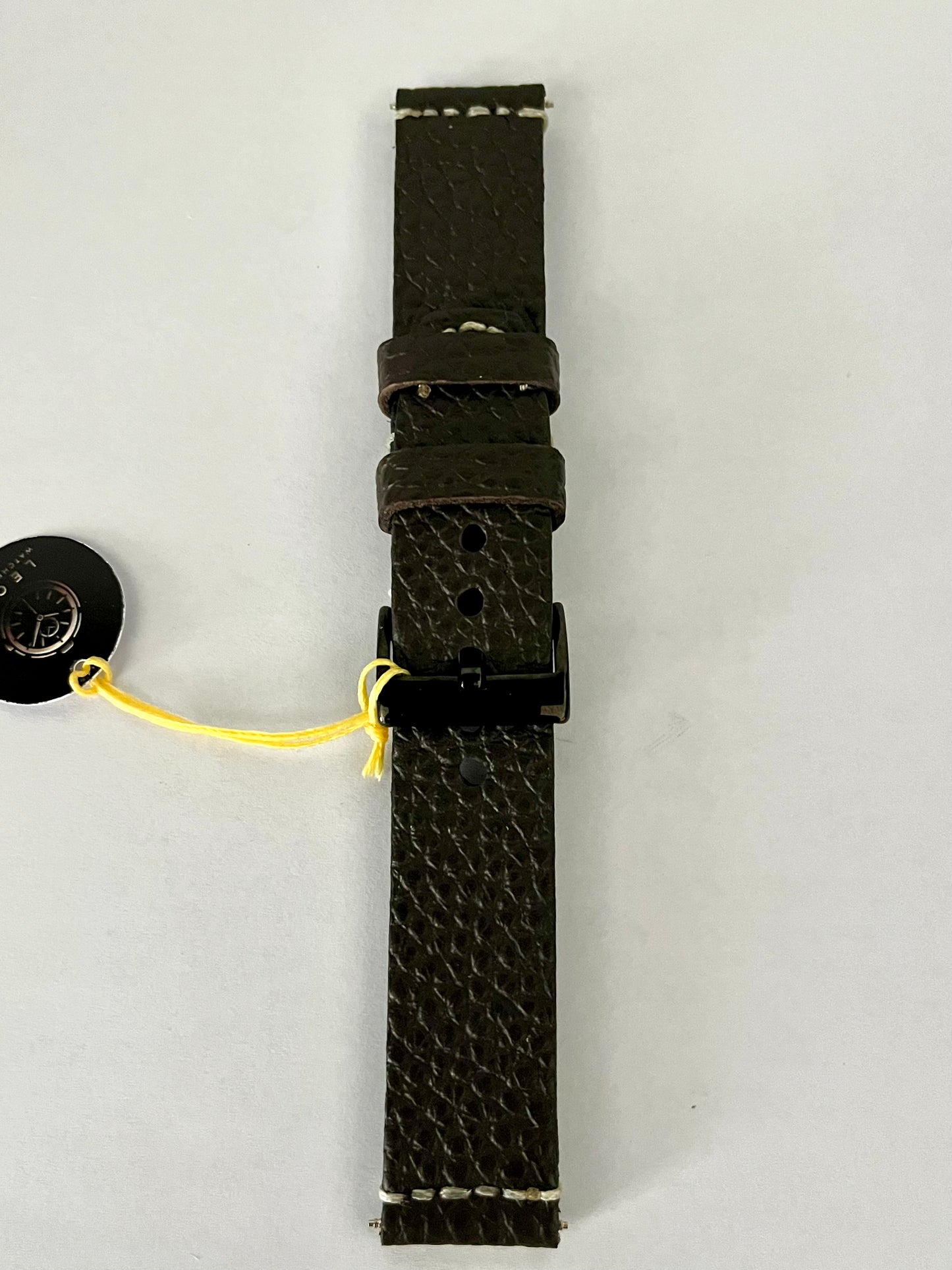 vista unita del Cinturino per Apple Watch CASUAL in pelle marrone