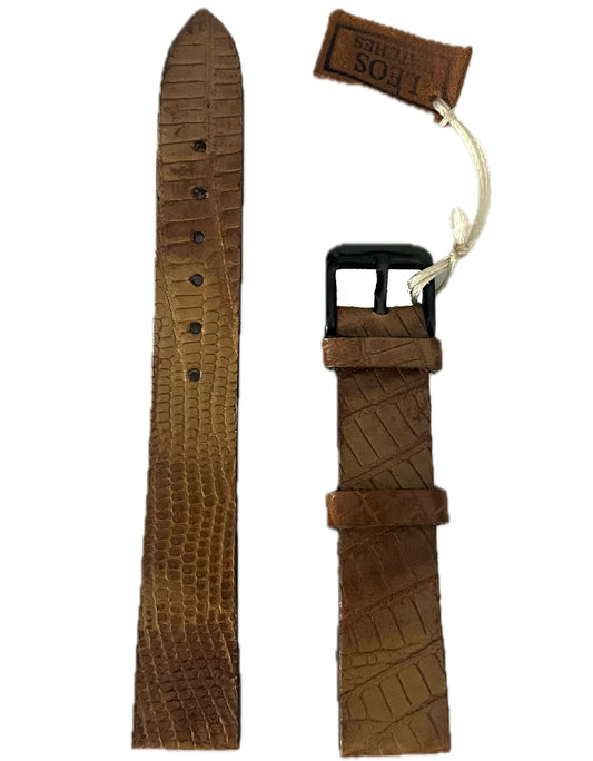 esempio composizione cinturino essential pelle rettile marrone