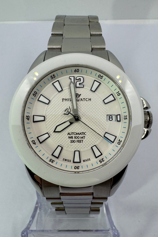 dettaglio quadrante Orologio Philip Watch Cruiser Ceramic