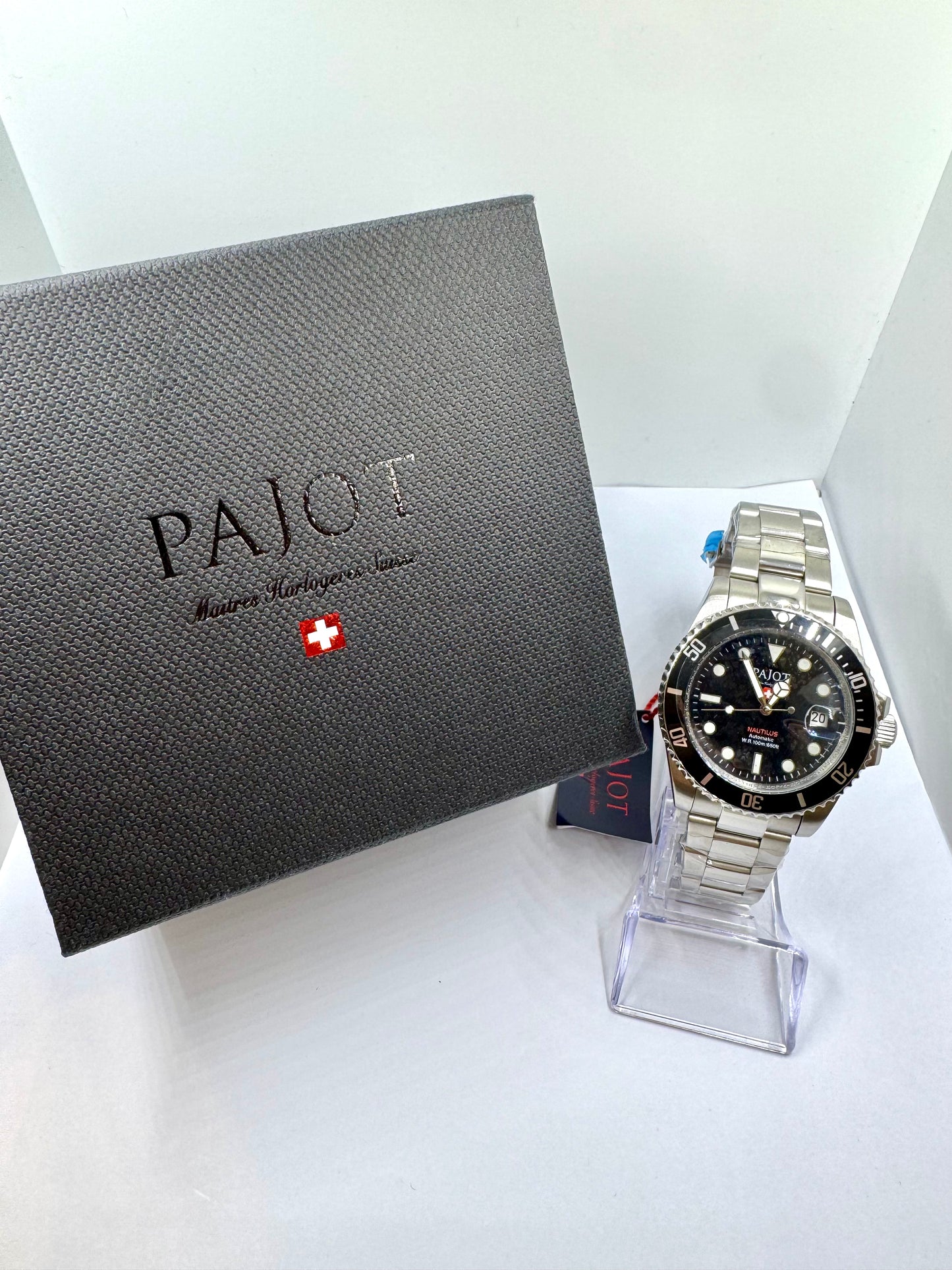 vista orologio Pajot Nautilus PJ5801 con scatola originale