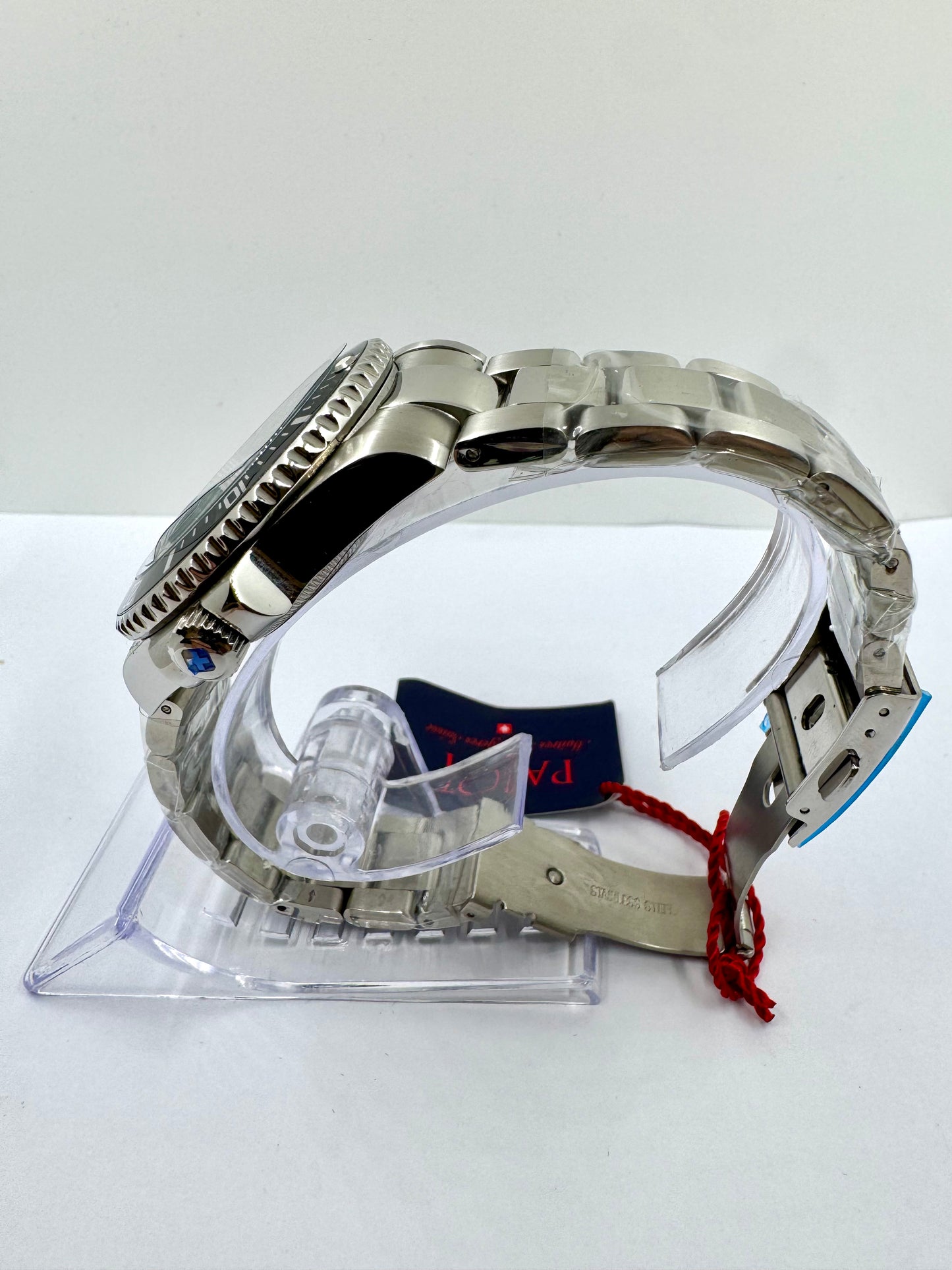 vista lato corona orologio Pajot Nautilus PJ5801