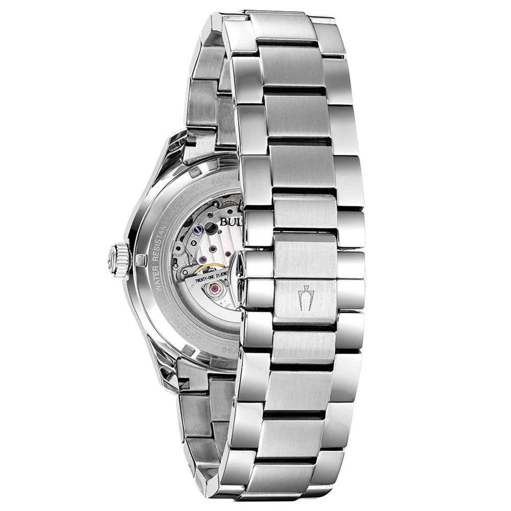 vista posteriore orologio Bulova Classic 96A207
