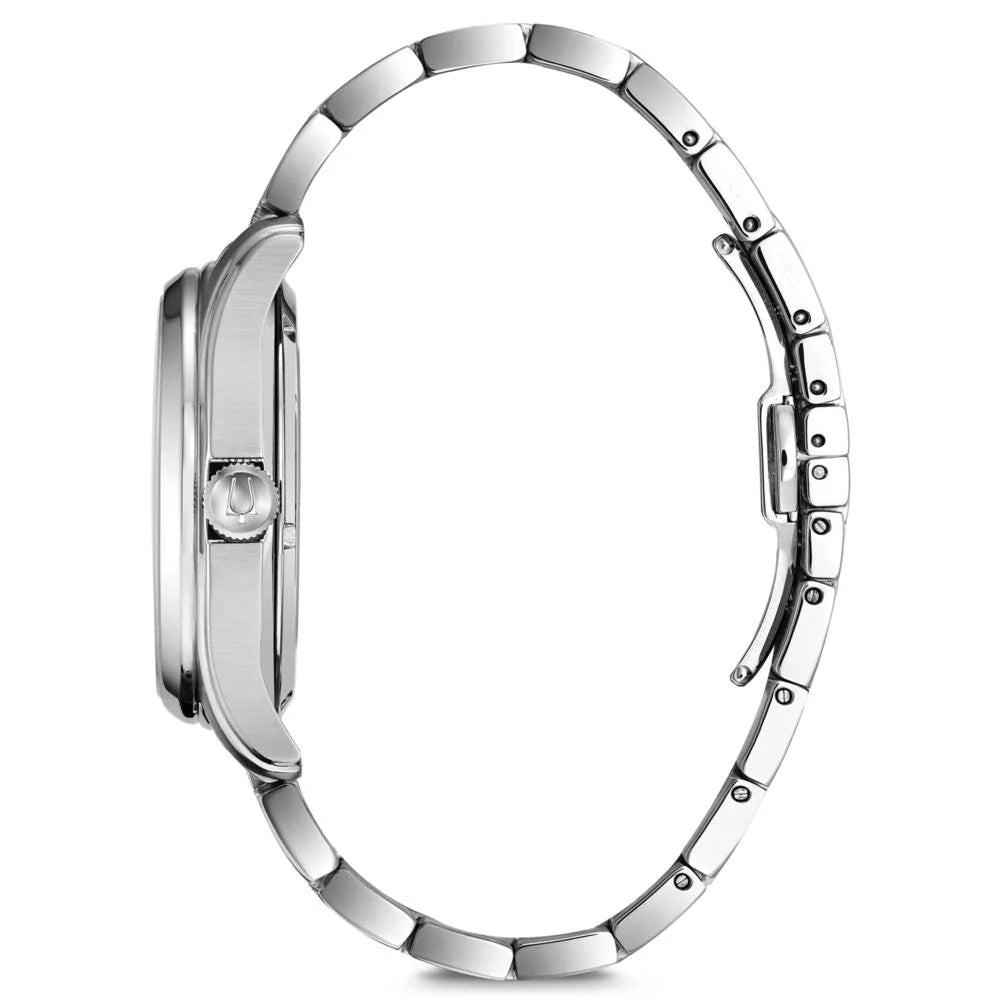 vista laterale orologio Bulova Classic 96A207