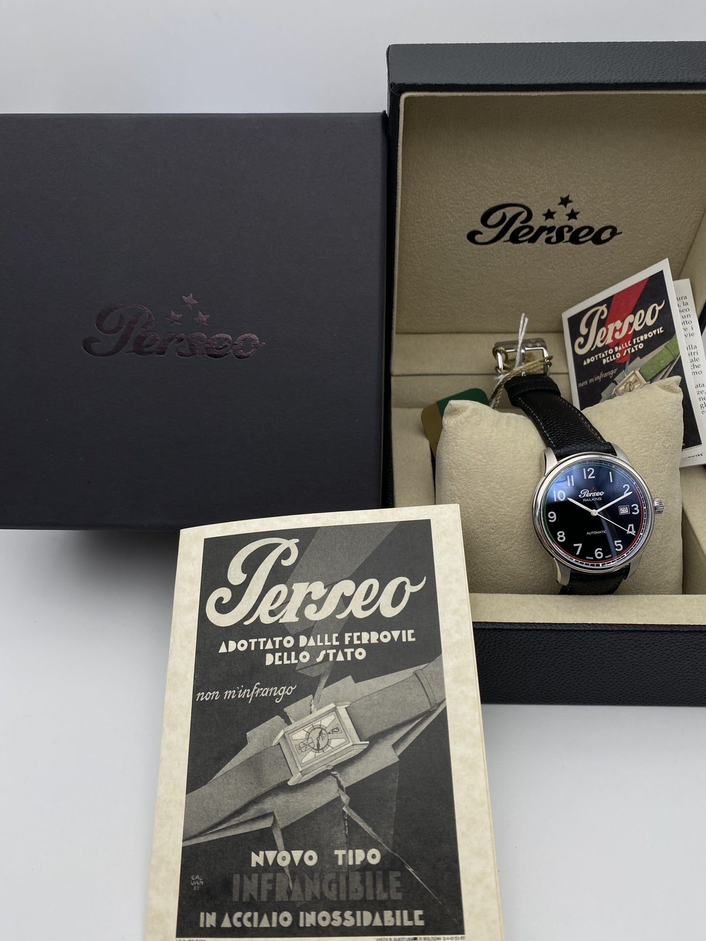 Orologio Perseo Railking Classic 11357 full set