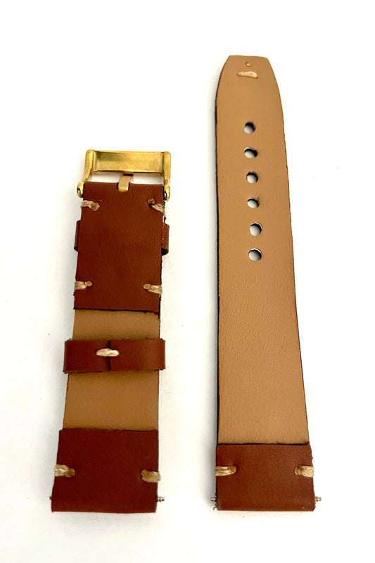 Vista parte interna Cinturino MINIMAL in Pelle Vegana Cactus & Uva