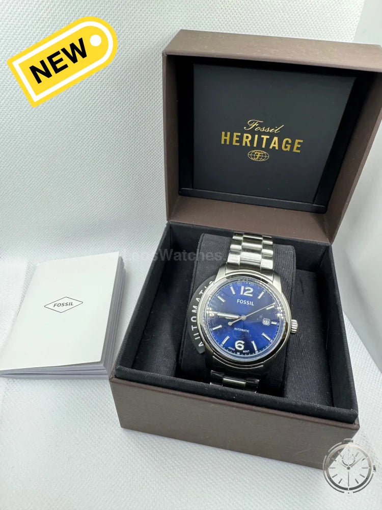 vista ful set Orologio Fossil Heritage ME3244 in scatola originale