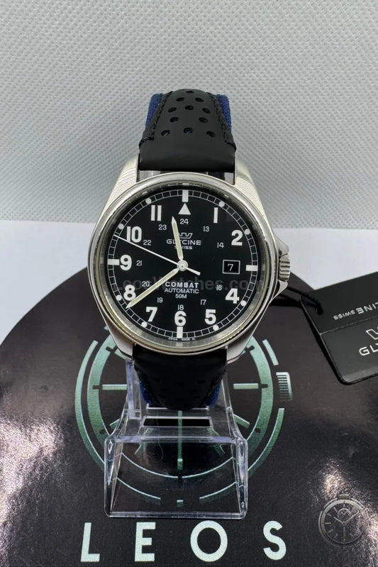 vista frontale orologio Glycine Combat Automatic Ref. 3815
