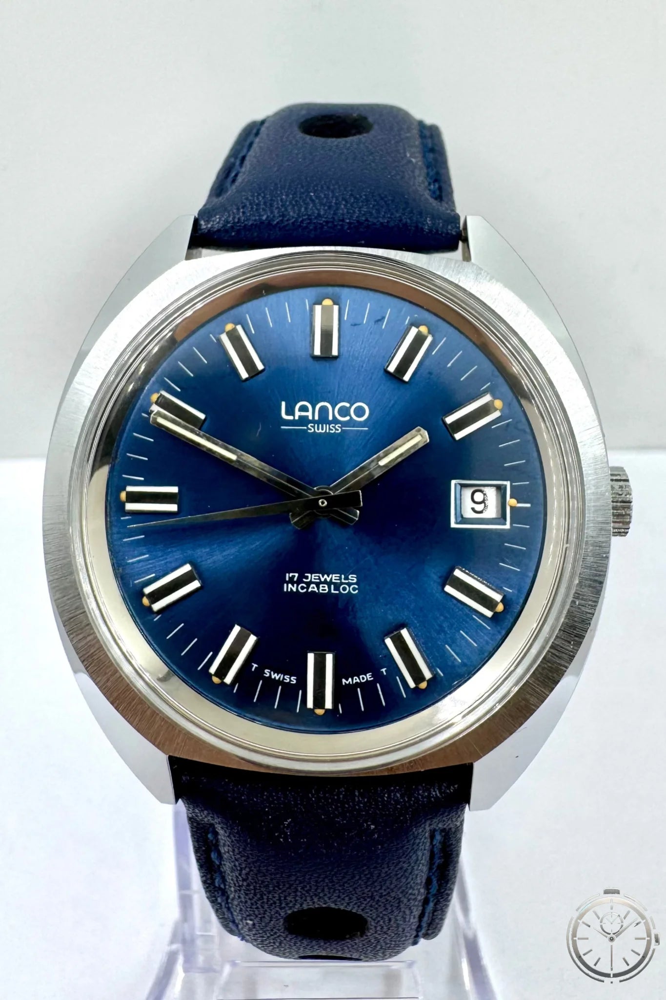 dettaglio quadrante orologio Lanco Ref. 14724 – Vintage a Carica Manuale