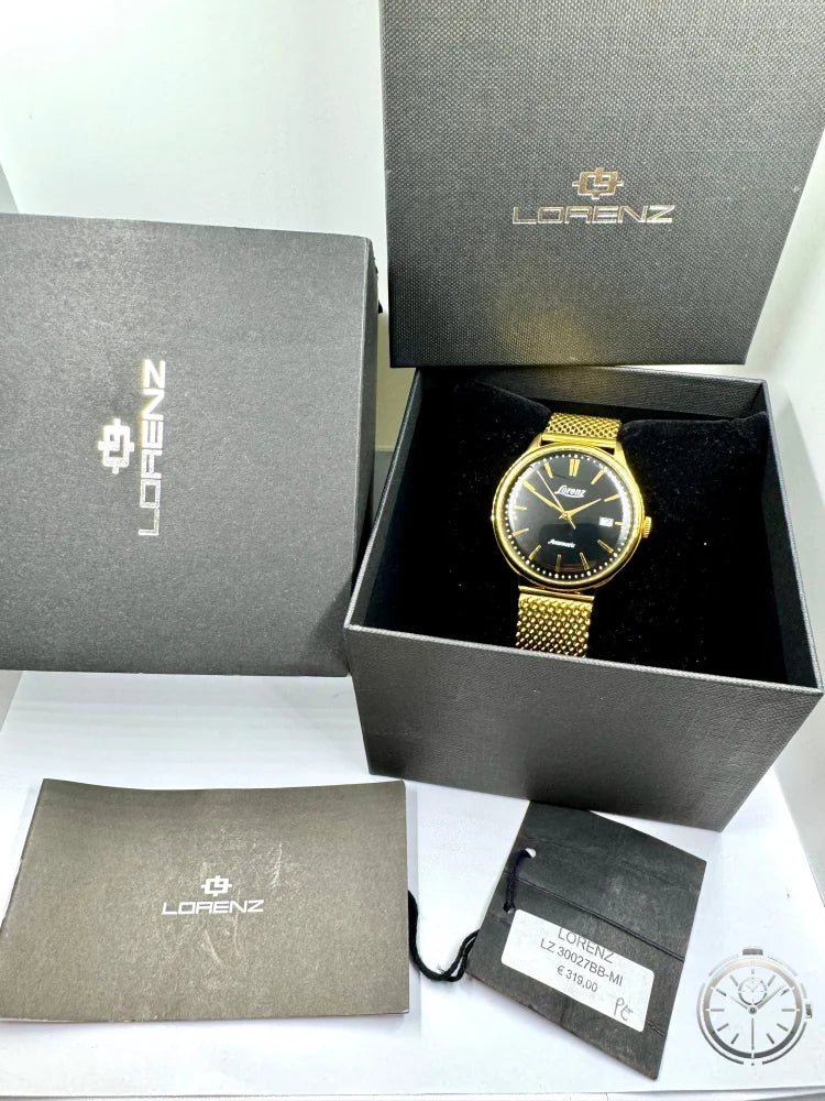 vista del full set orologio Lorenz Automatico Ref. 30027BB-MI