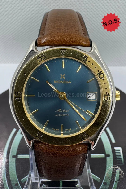 dettaglio quadrante Orologio Mondia Mistral 91277 Automatic Swiss Made