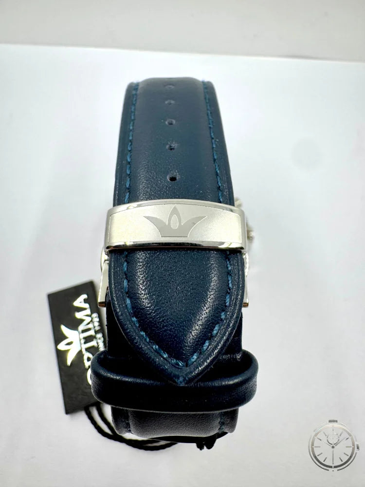 dettaglio fibbia logata Orologio Optima Morano Chronograph Automatic