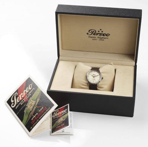 Perseo Dante Alighieri — Full-set con scatola originale, certificato e libretto Divina Commedia