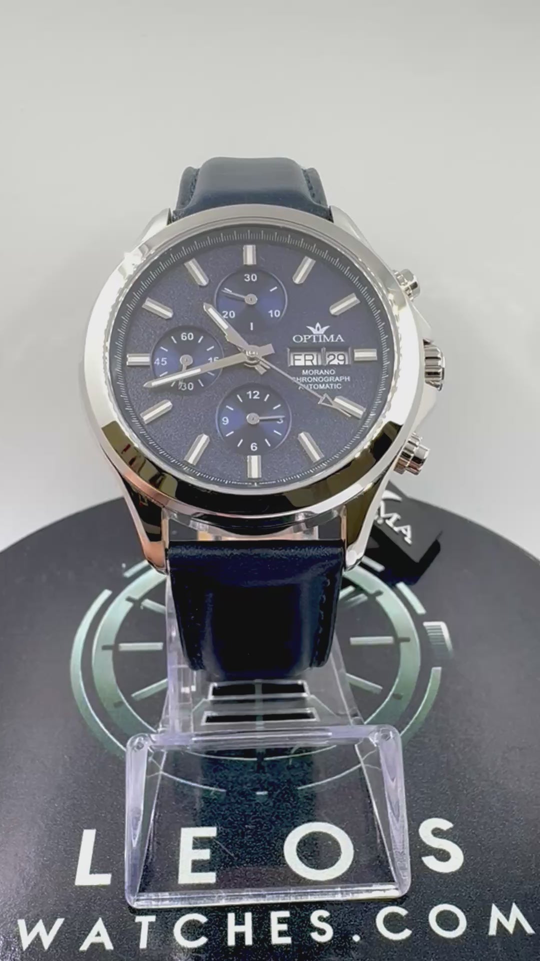 Video Orologio Optima Morano Chronograph Automatic