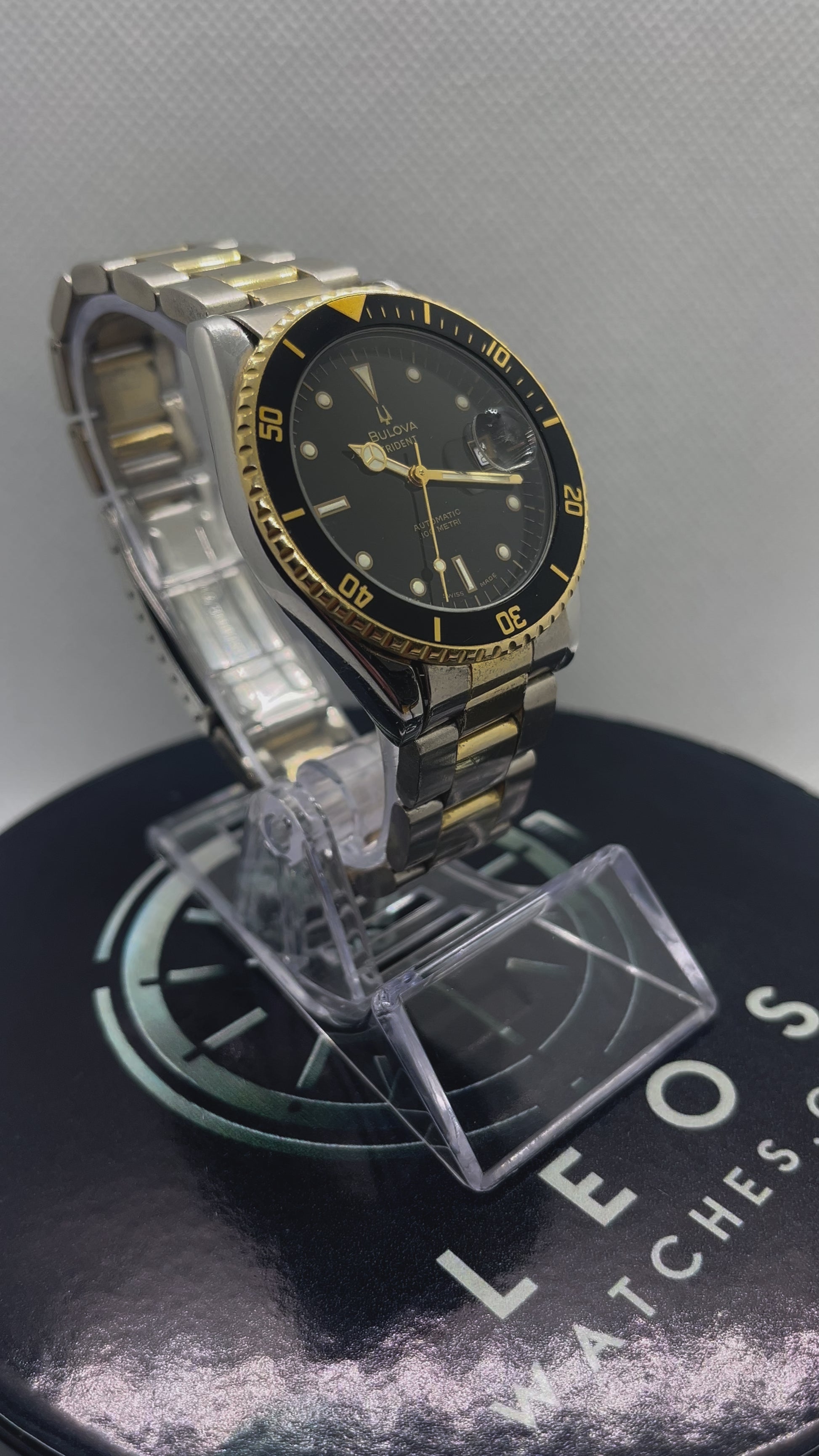 video orologio Bulova Trident Anni ‘80