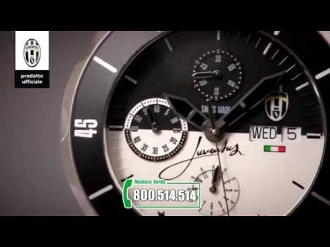 video pubblicità Orologio Juventus Titanium Cronografo Automatico Swiss Made