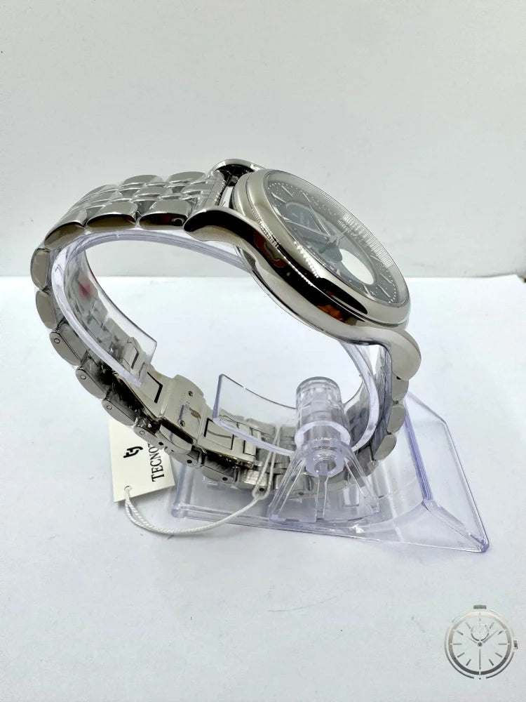 vista laterale orologio TecnoTempo Moon Phase Automatic