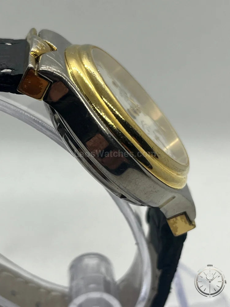 dettaglio cassa orologio Veglia Titanio Cronografo Automatico Valjoux 7750