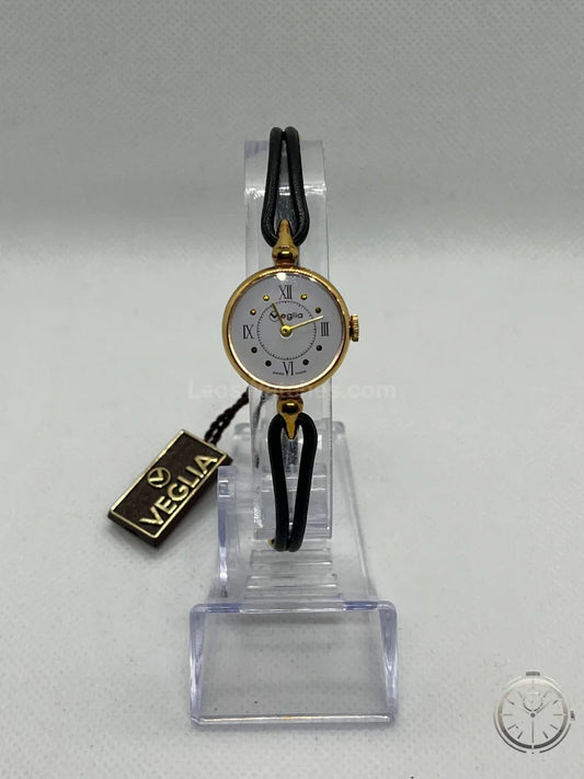 vista frontale orologio Veglia Vintage Donna a Carica Manuale