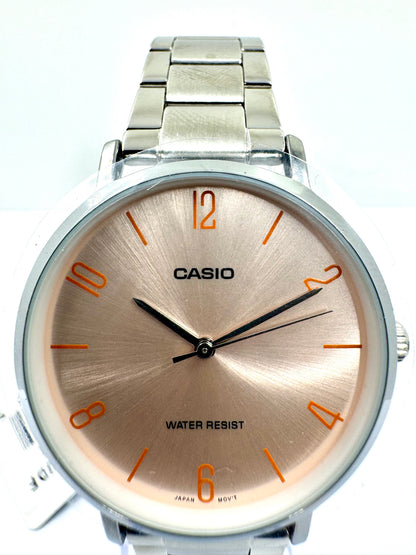Casio LTP-VT01D-4B2 — Orologio Donna Rosa Gold
