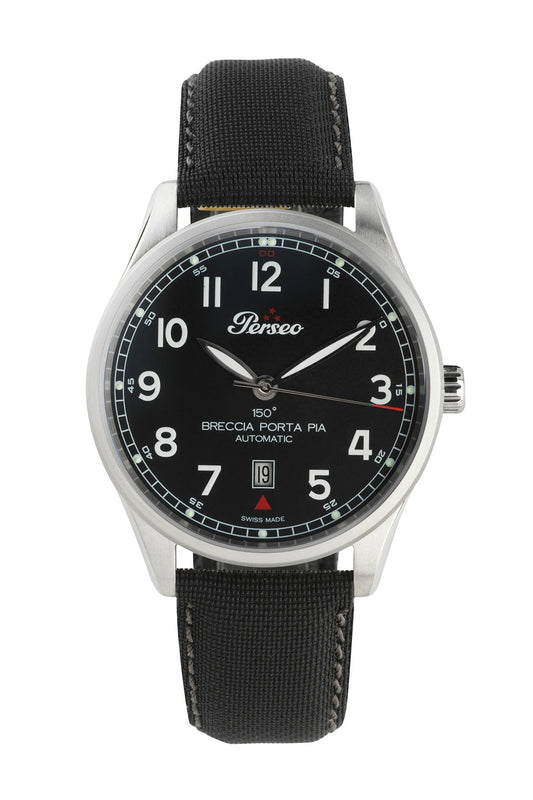 vista frontale Orologio Perseo 150° “Breccia di Porta Pia” 11355 – Automatico Swiss Made