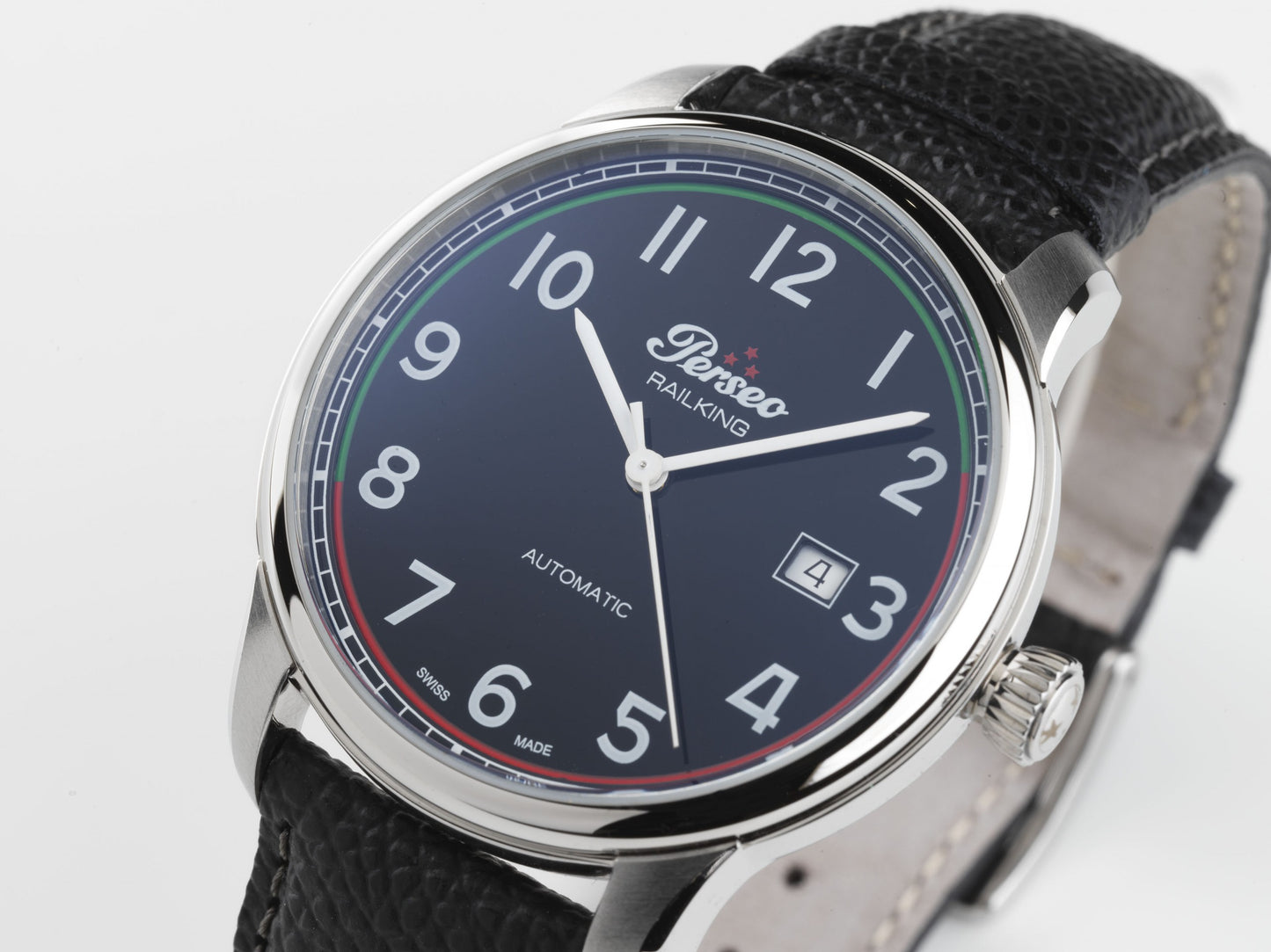 dettaglio quadrante Orologio Perseo Railking Classic 11357