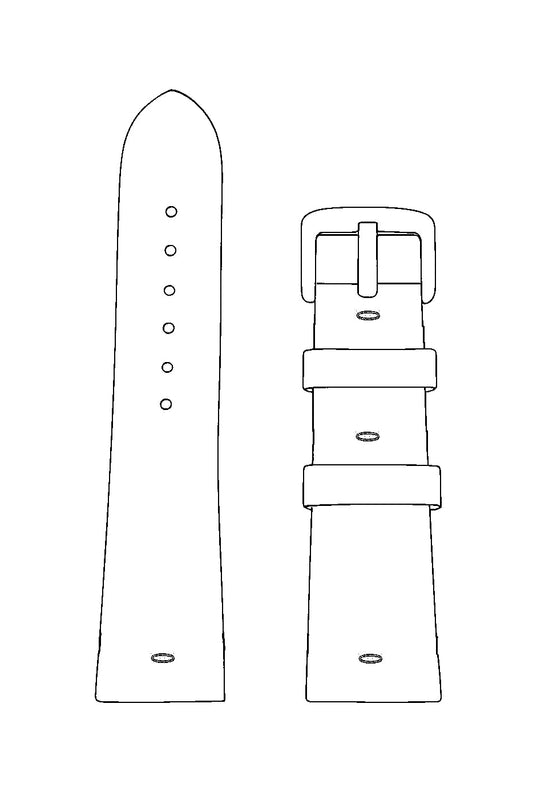 modello di cinturino ESSENTIAL da personalizzare su LeosWatches