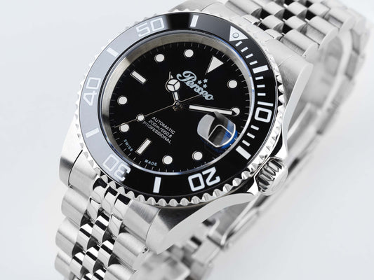 vista laterale dettaglio quadrante Orologio Perseo Subaquatic 40 Ref. 2111