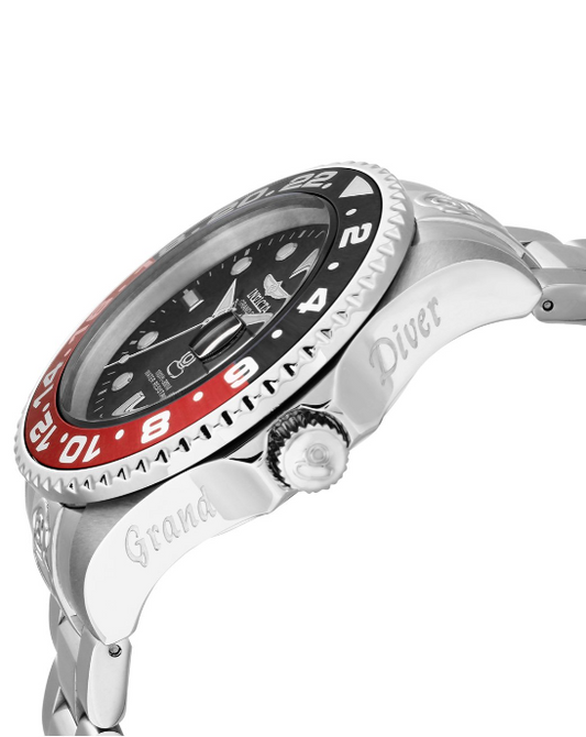 vista laterale Orologio Invicta Grand Diver 21867 ghiera coke