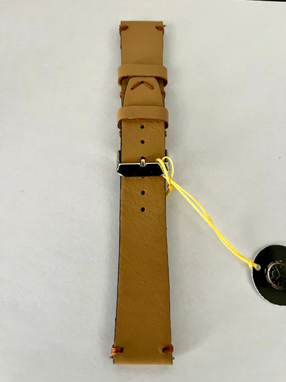 vista da unito Cinturino MINIMAL per Apple Watch in pelle beige