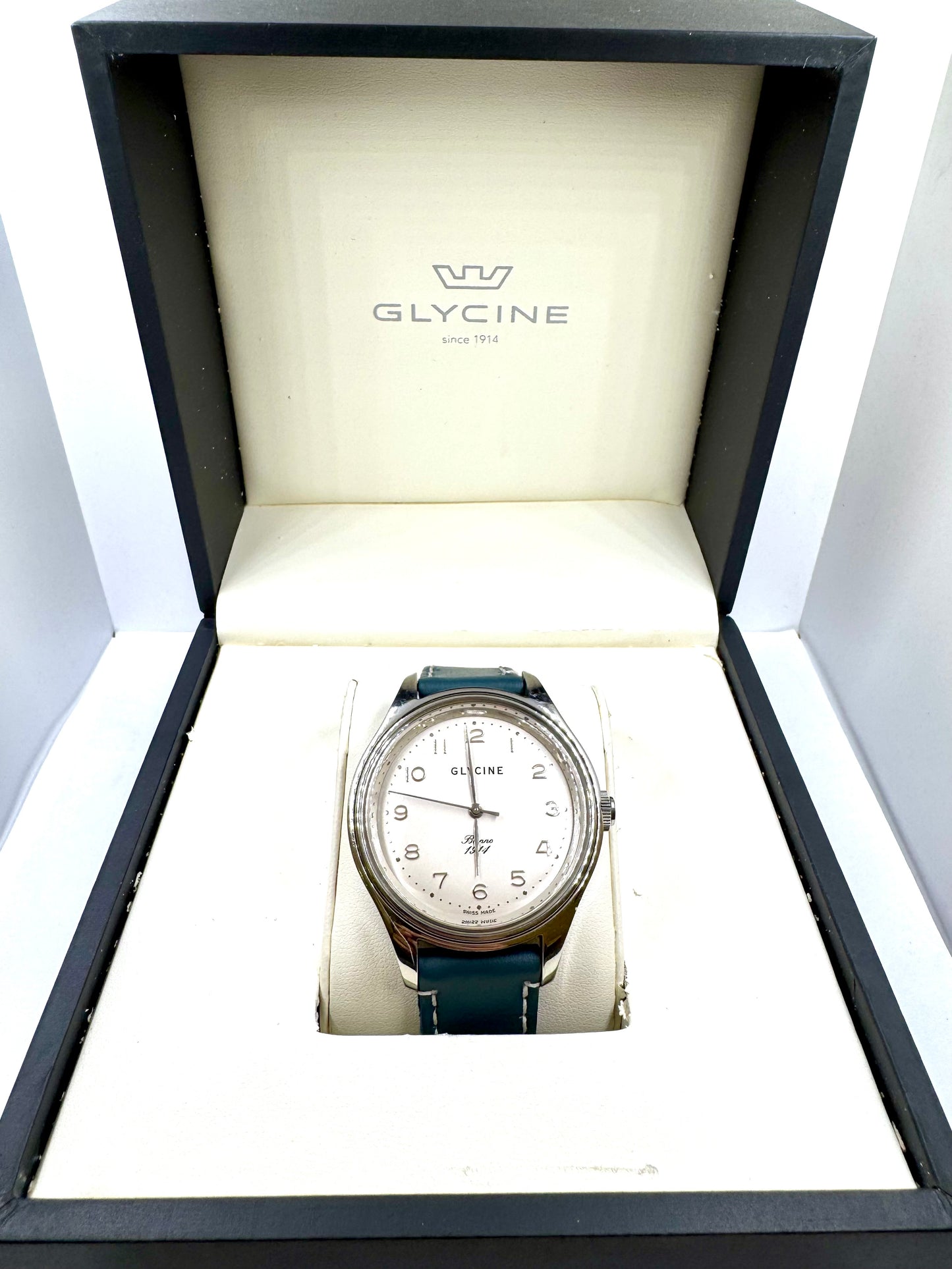 Glycine “Bienne 1914” Ref. 3794 – Manuale 43 mm – Swiss Made