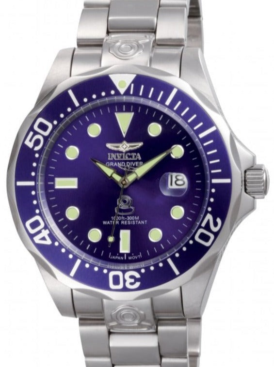 vista frontale Invicta Grand Diver 3045