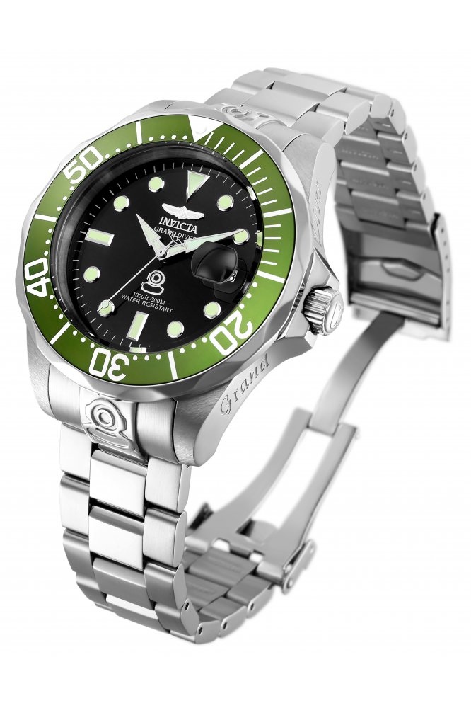 vista completa Invicta Grand Diver 3047