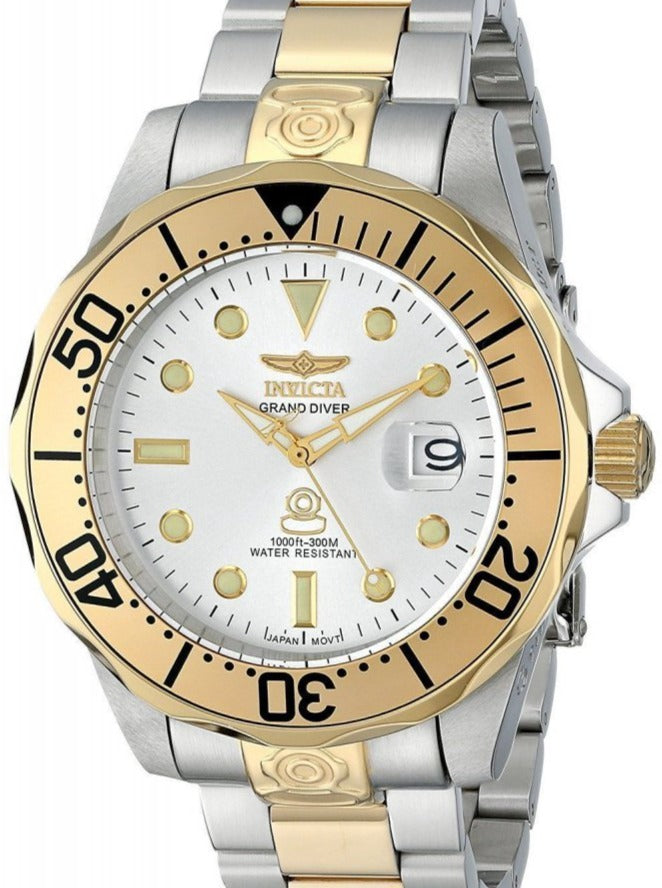 vista frontale Invicta Grand Diver 3050