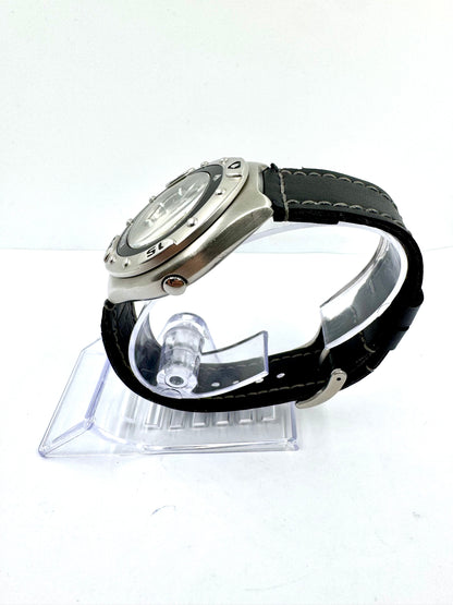 vista lato corona orologio Citizen Promaster Day-Date Black