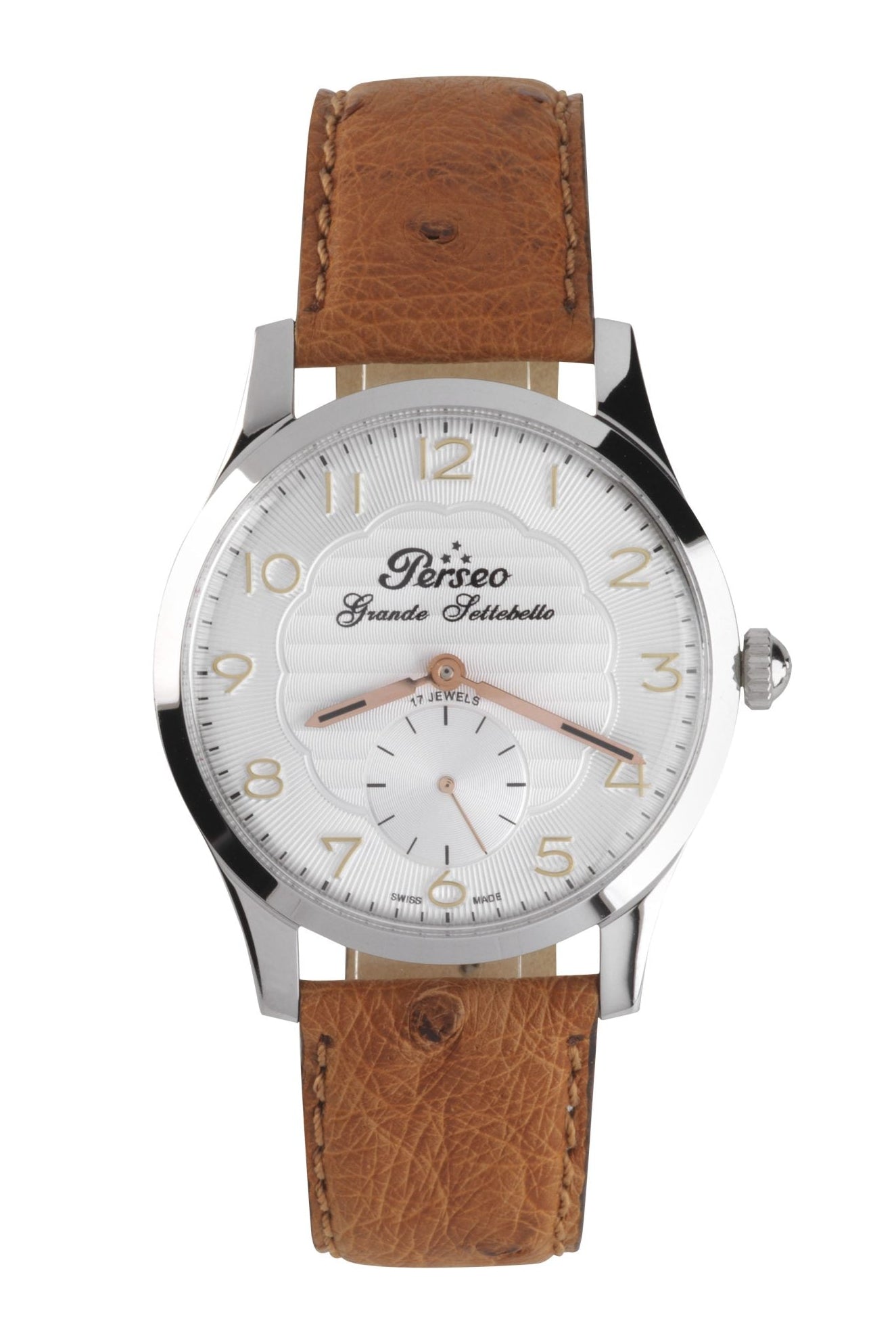 vista frontale Orologio Perseo Grande Settebello