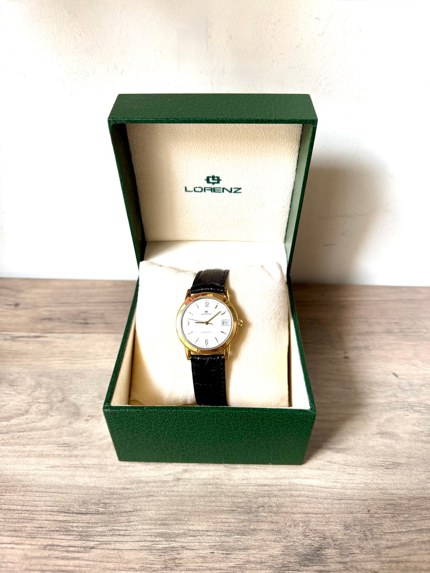 Vista orologio Lorenz ref 14937 nella sua confezione originale 
