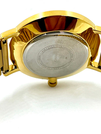 Casio MTP-VT01G-1B — Orologio da Polso Gold, Quadrante Nero