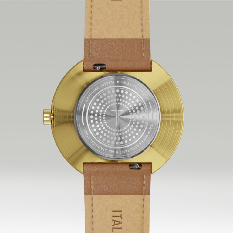 Gravithin Argo — 40 mm — Nuovo — Quadrante Blu - Cassa Oro