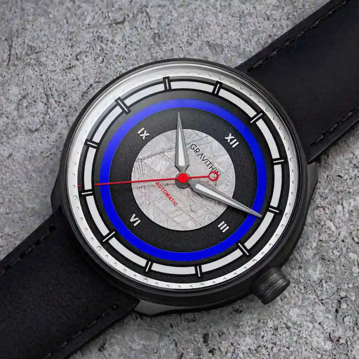 Gravithin Focuscope Blue Cosmo — Con cinturino in pelle