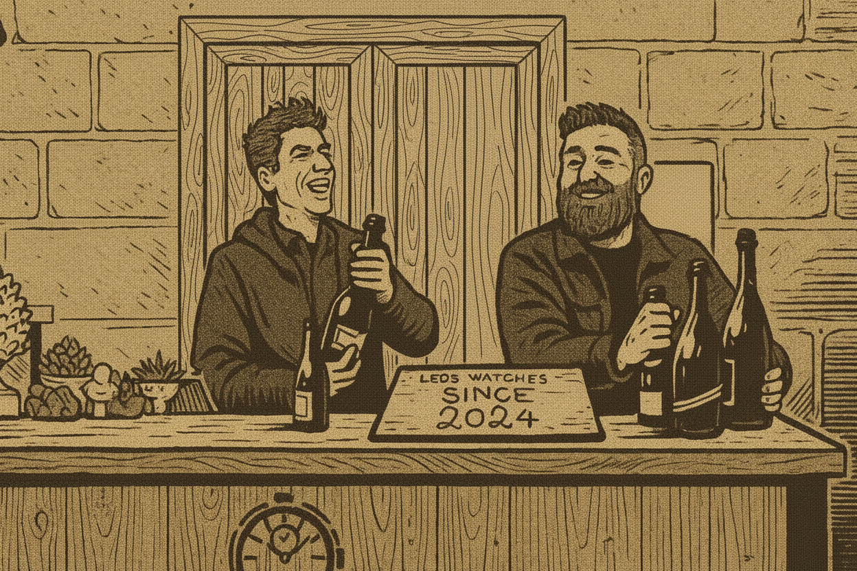 Immagine della festa di inaugurazione dello Store di LeosWatches