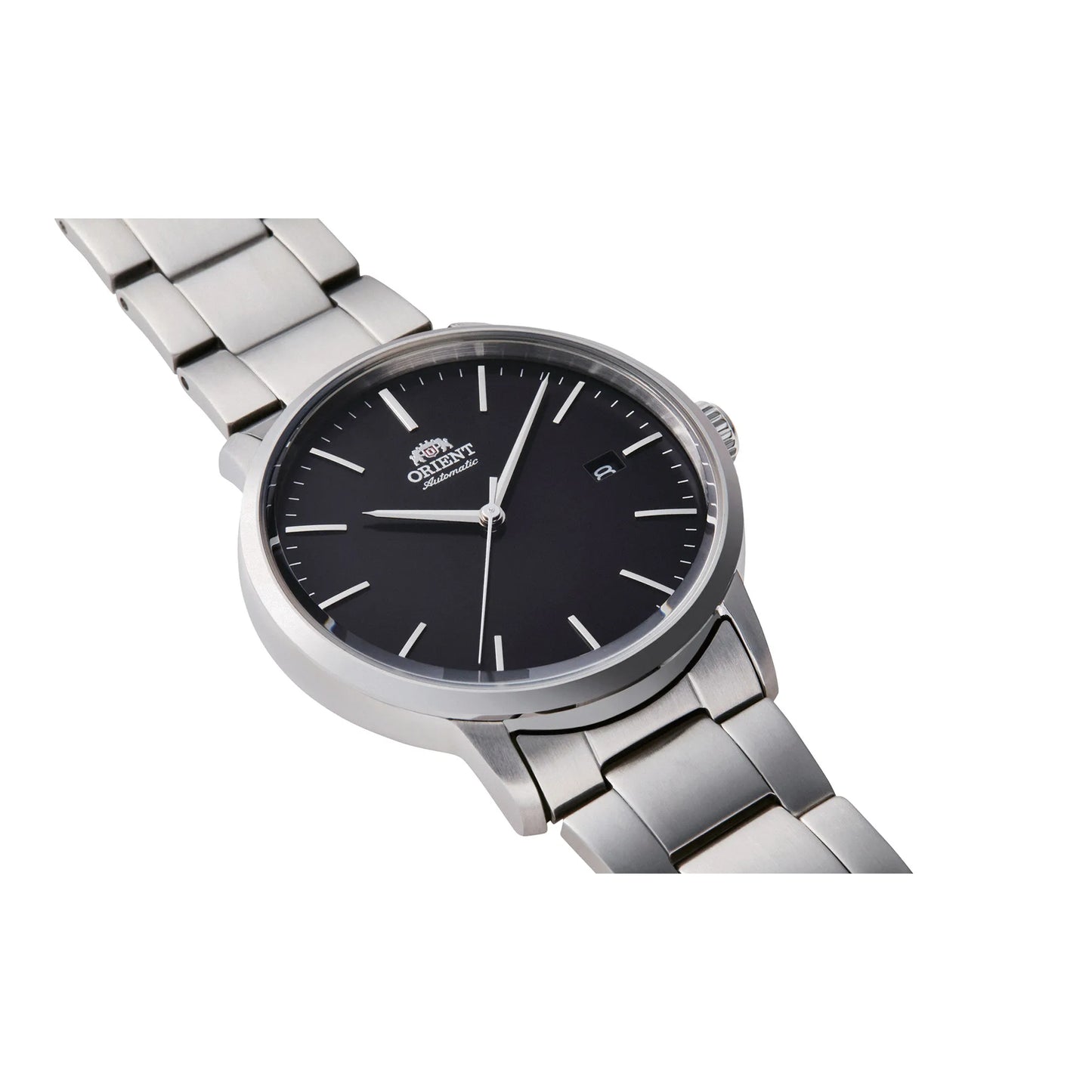 vista laterale Contemporary Stylish Maestro watch con quadrante nero