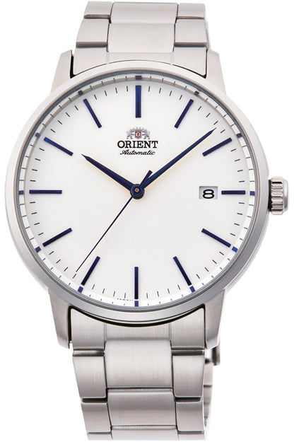 vista frontale Contemporary Stylish Maestro watch con quadrante bianco