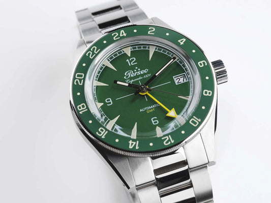 Perseo Lepanto GMT — Sub Verde Quadrante
