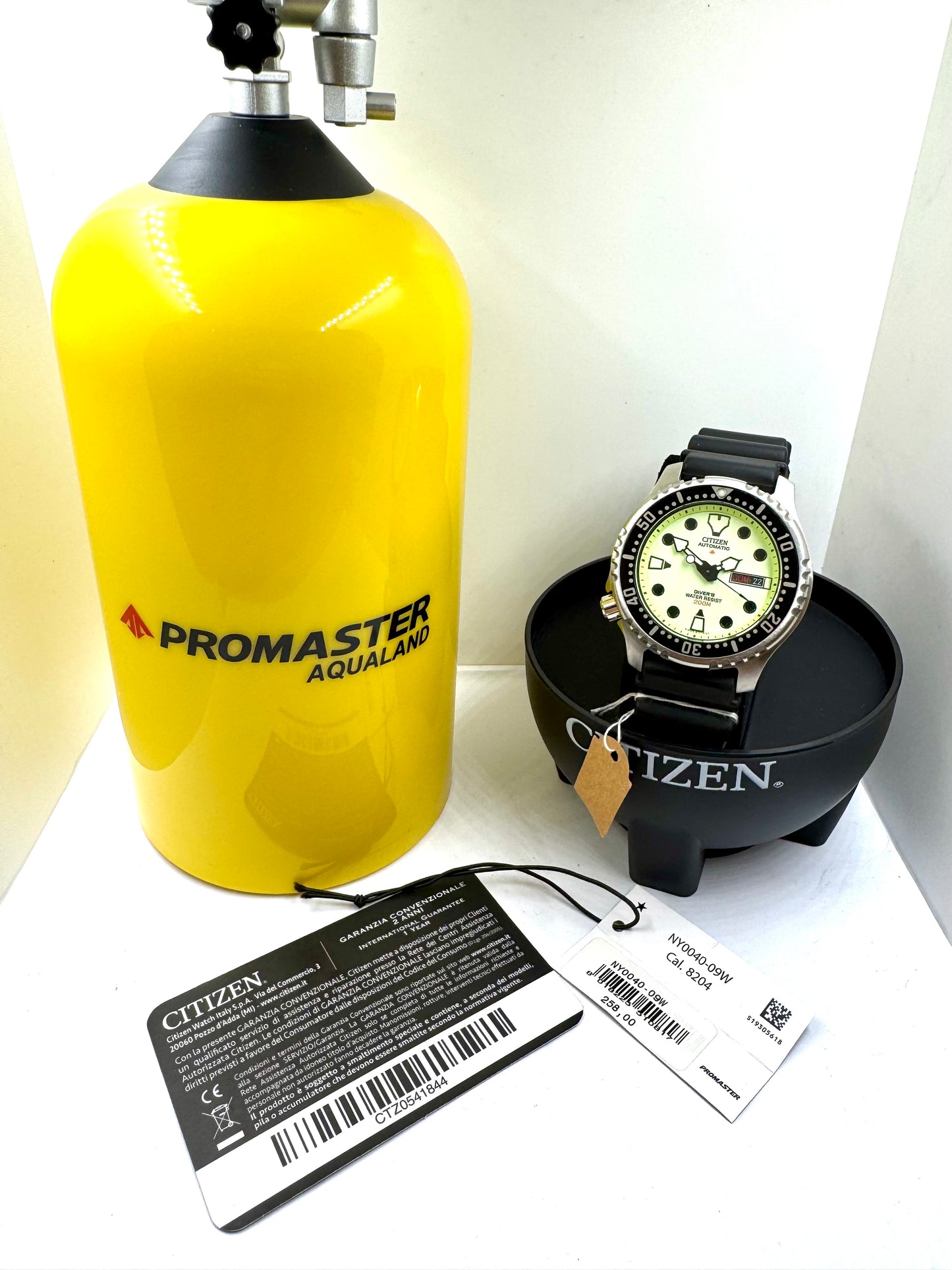 Citizen Promaster NY0040-09W Diver's full set