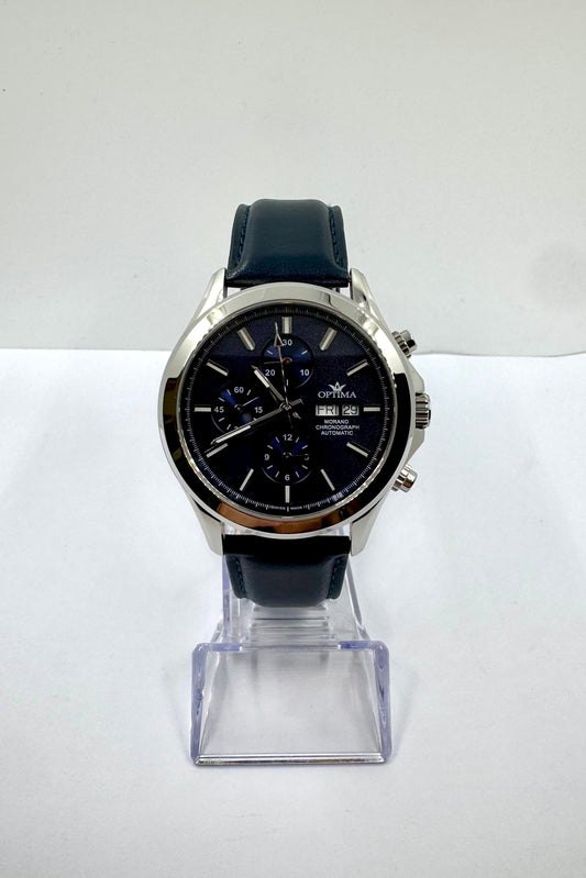 vista frontale Orologio Optima Morano Chronograph Automatic
