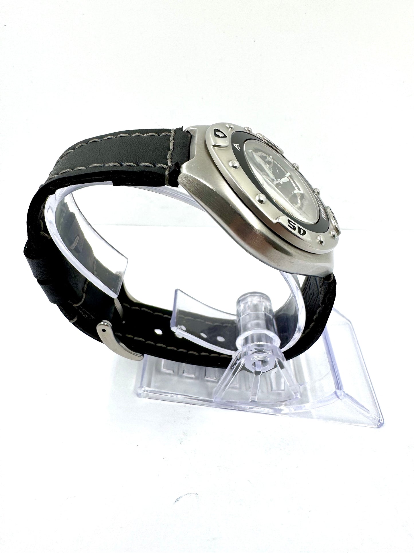 vista laterale orologio Citizen Promaster Day-Date Black